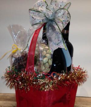 Basket Merry Christmas Medium