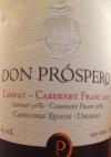 Don Prospero Tannat Cabernet Franc