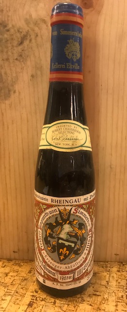 Freiherr Langwerth Von Simmern Nubrunnen Erzueger Abfullung Eiswein Riesling
