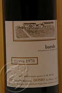Dosio Barolo
