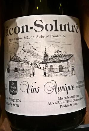 Auvigue Macon Solutre